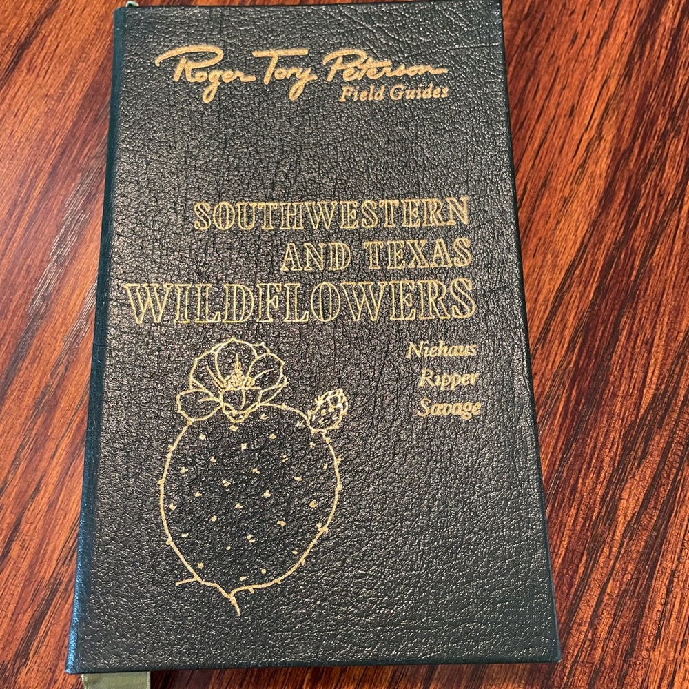 Vintage Roger Tory Peterson Southwestern and Texas Wildflower Field Guide